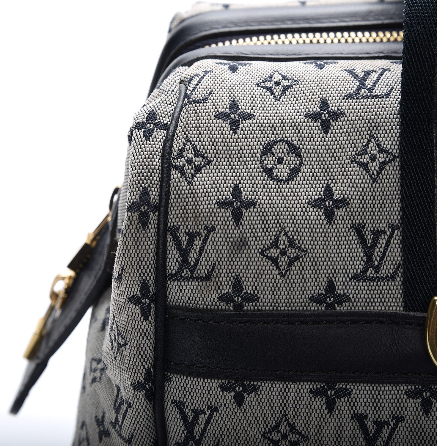 Louis Vuitton Mini Monogram Josephine GM Blue 17 of 22