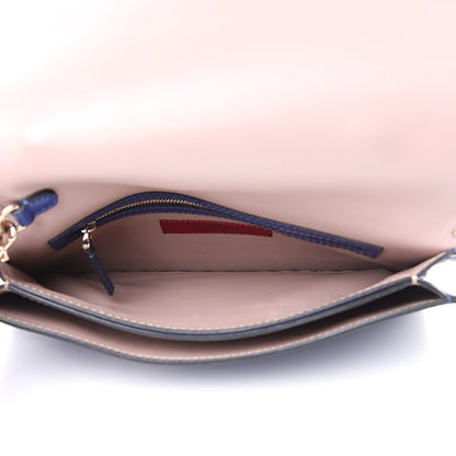 Valentino Garavani Nappa Rockstud Wristlet Clutch Navy 5 of 14