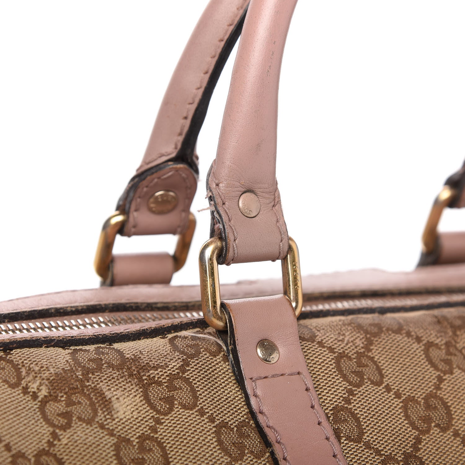 Gucci Monogram Medium Joy Boston Light Pink 17 of 20
