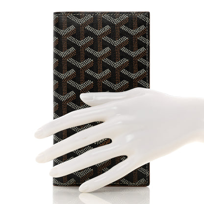Goyard Goyardine Long Bi-Fold Wallet Black 2 of 6