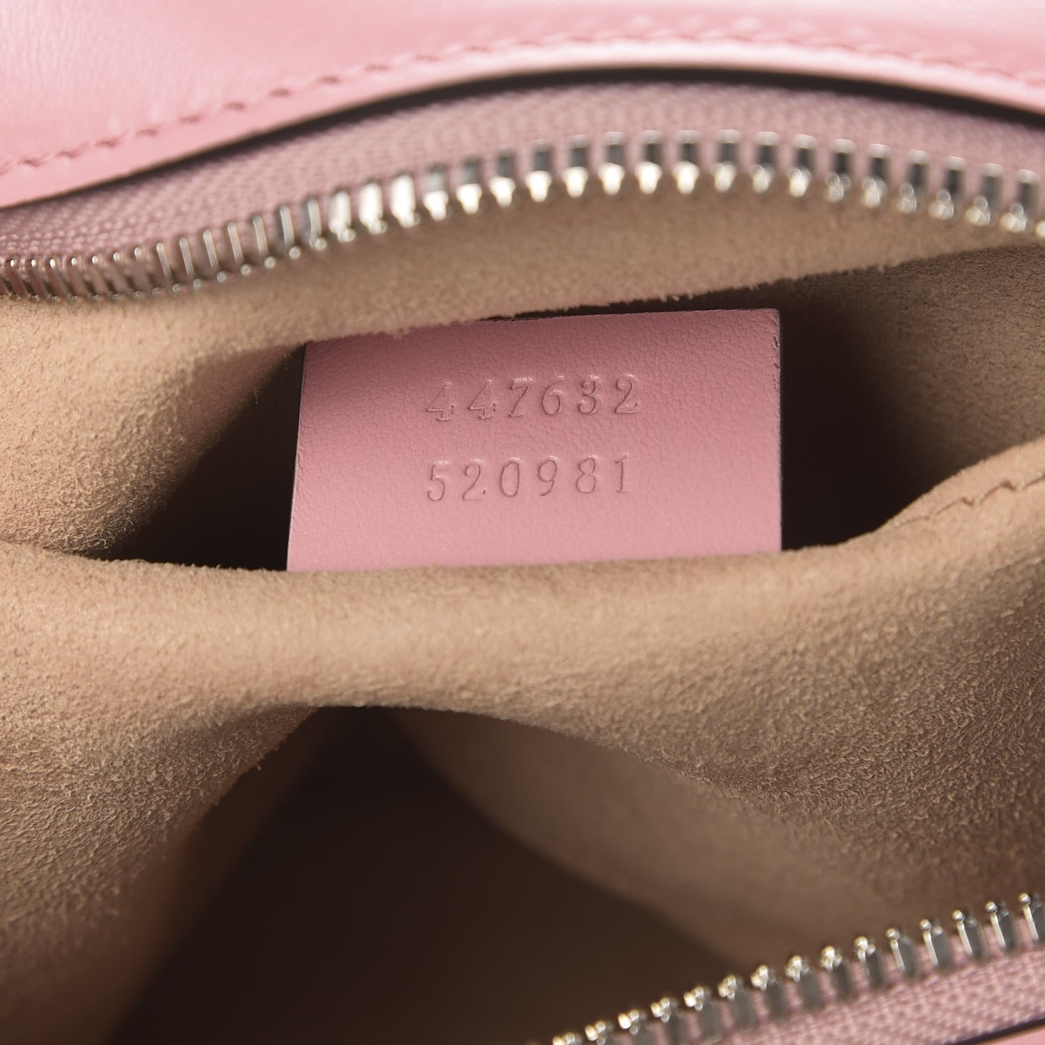 Gucci Calfskin Matelasse Small GG Marmont Chain Shoulder Bag Wild Rose 7 of 11