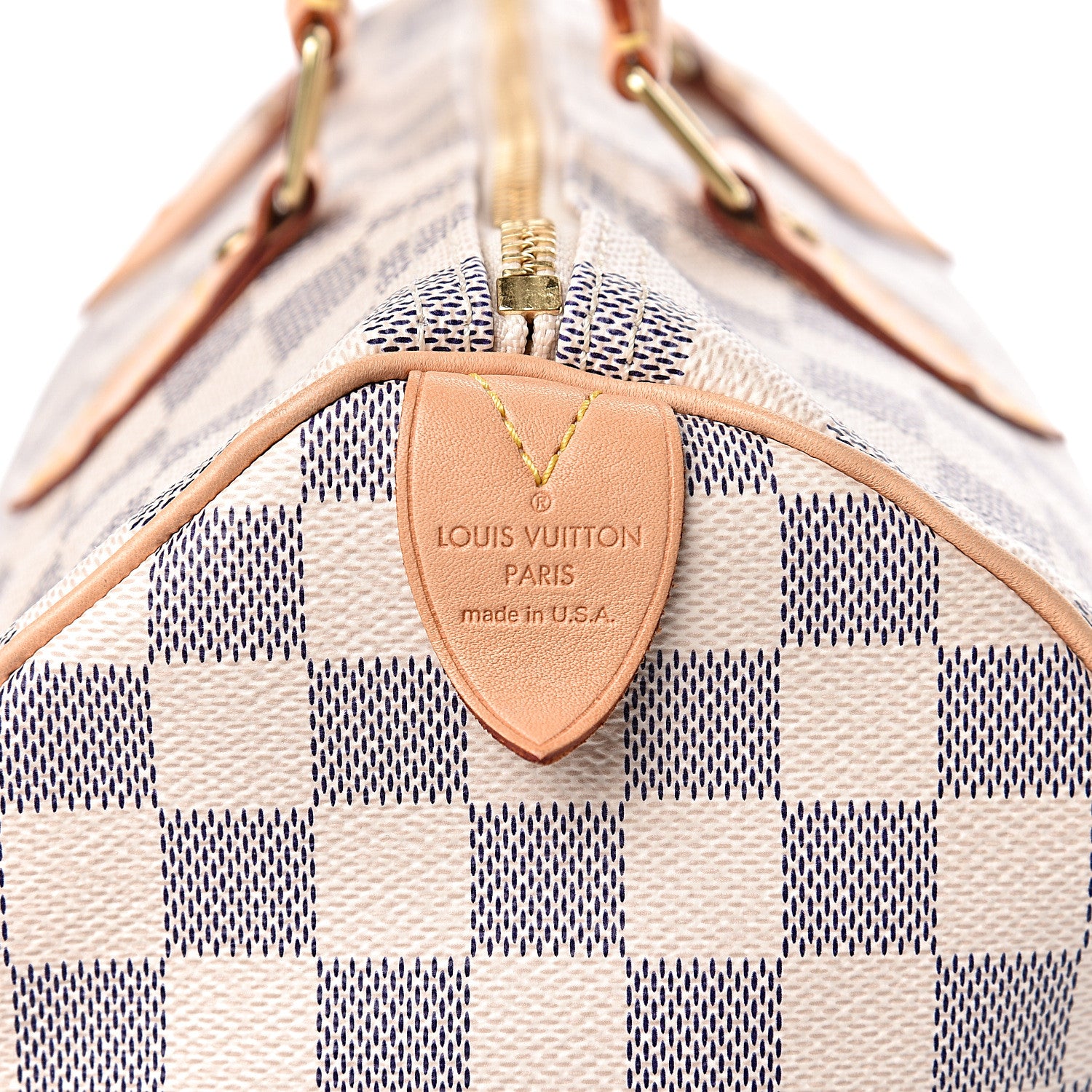 Louis Vuitton Damier Azur Speedy 30 6 of 10