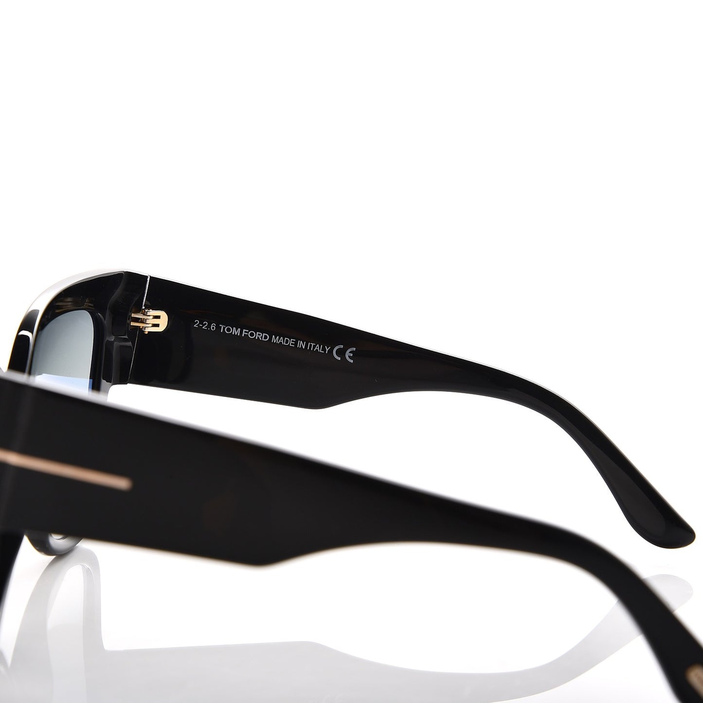 Acetate Anoushka Cat Eye Sunglasses TF371 Black