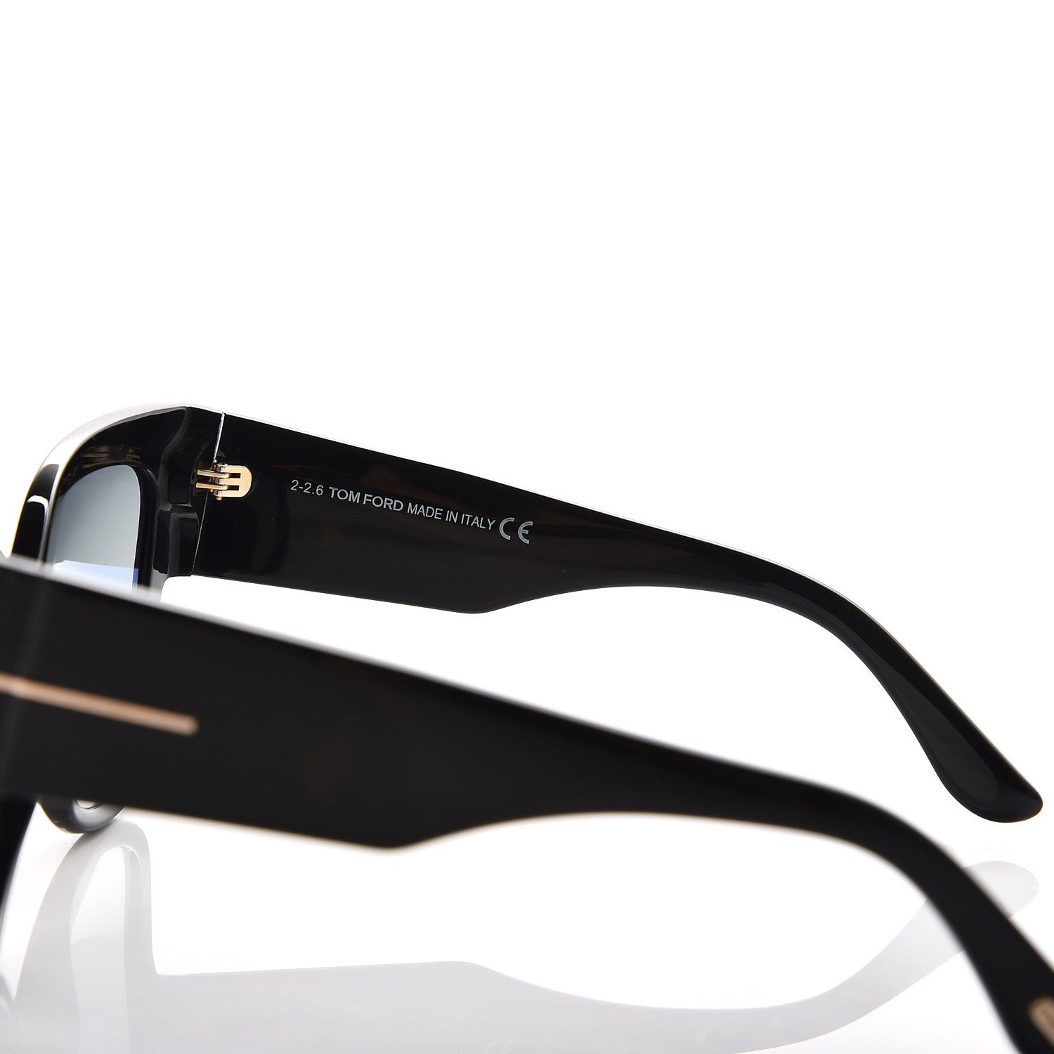 Tom Ford Acetate Anoushka Cat Eye Sunglasses TF371 Black 5 of 7