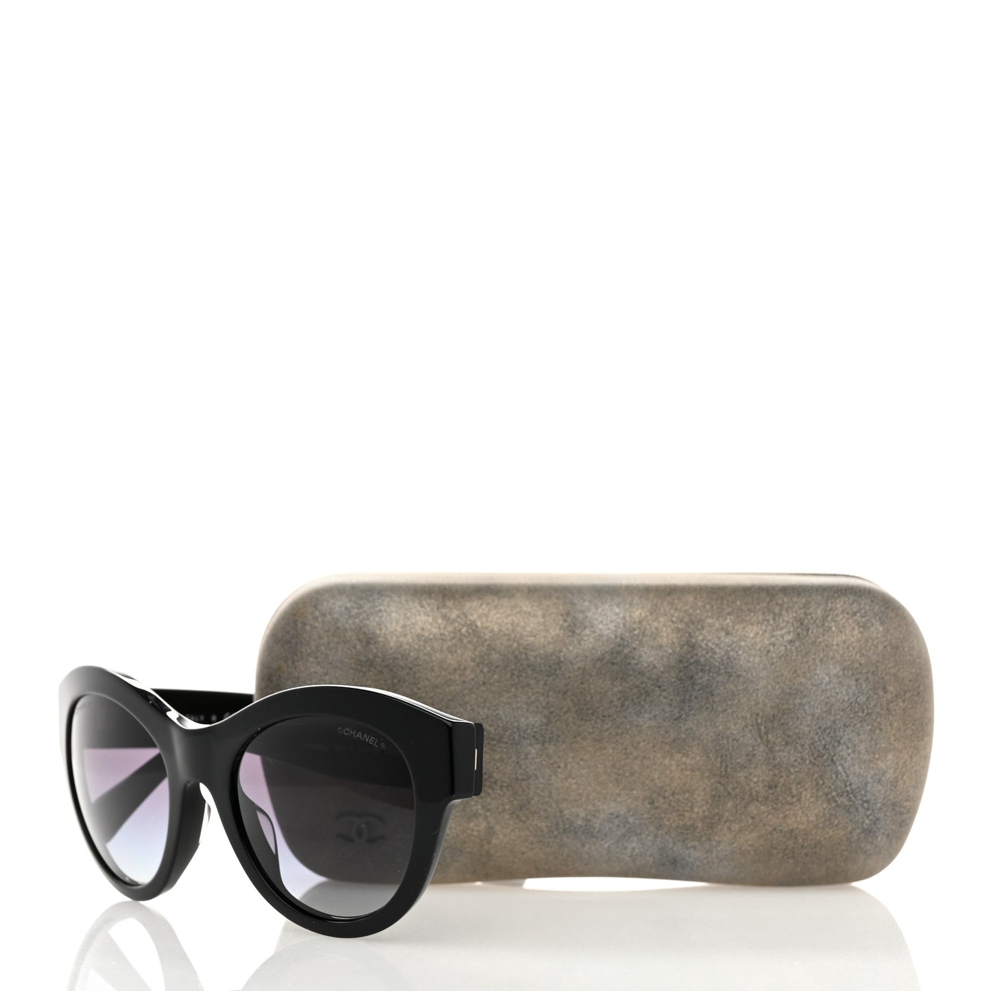 Acetate Butterfly Sunglasses 5371 Black