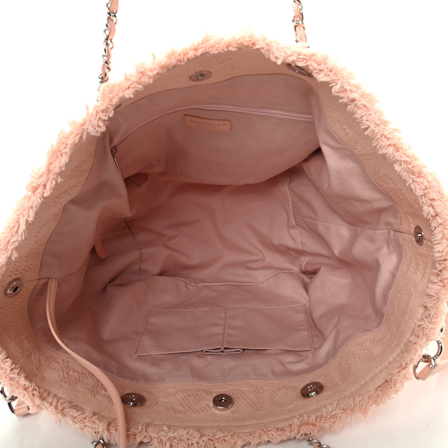 Chanel Canvas Small Double Face Tote Light Pink 5 of 9