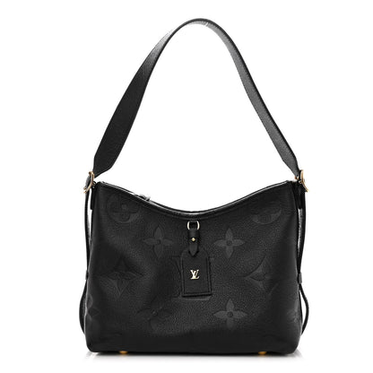 Louis Vuitton Empreinte Carryall PM Black 3 of 11
