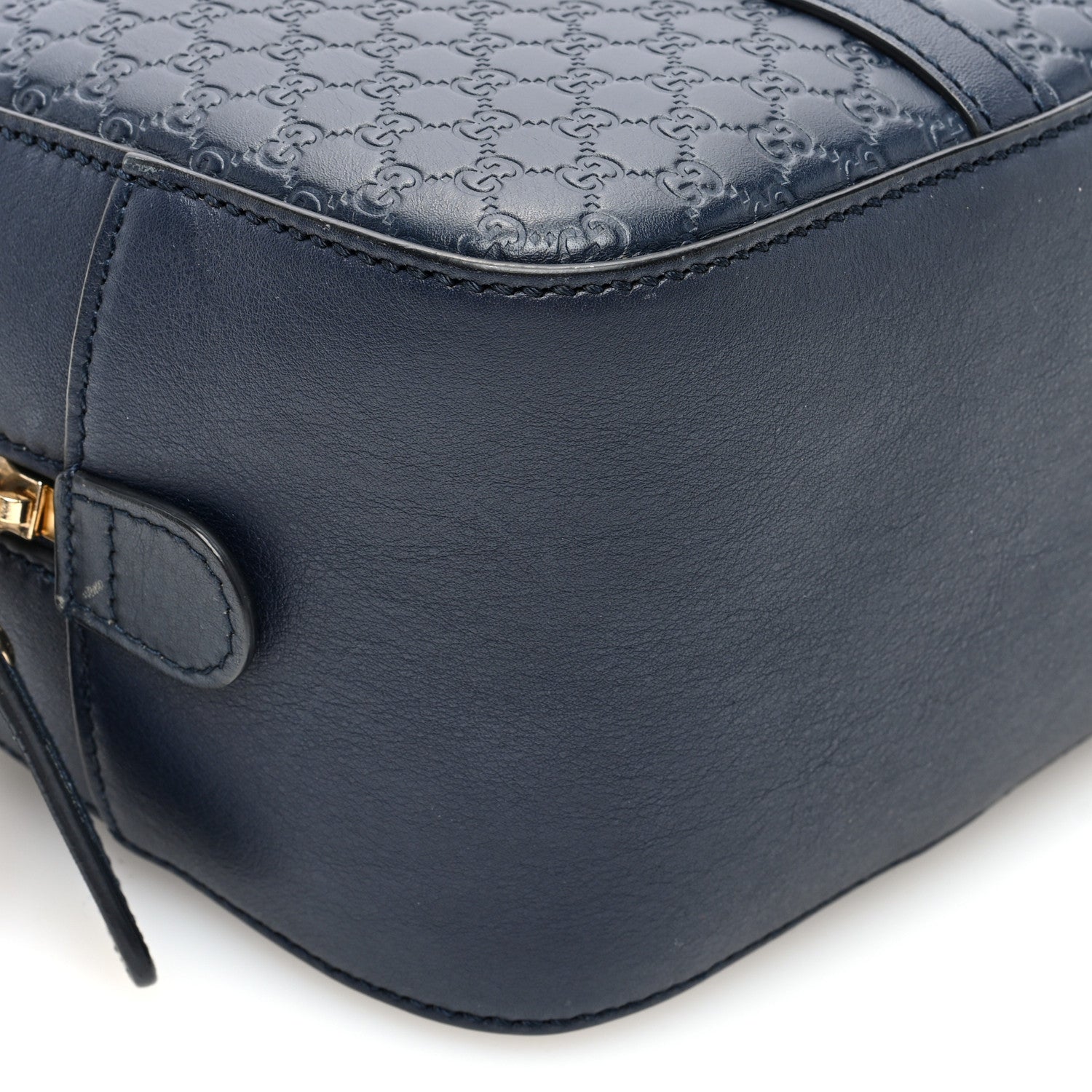 Gucci Microguccissima Medium Crossbody Bag Blue 9 of 10