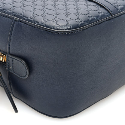 Gucci Microguccissima Medium Crossbody Bag Blue 9 of 10