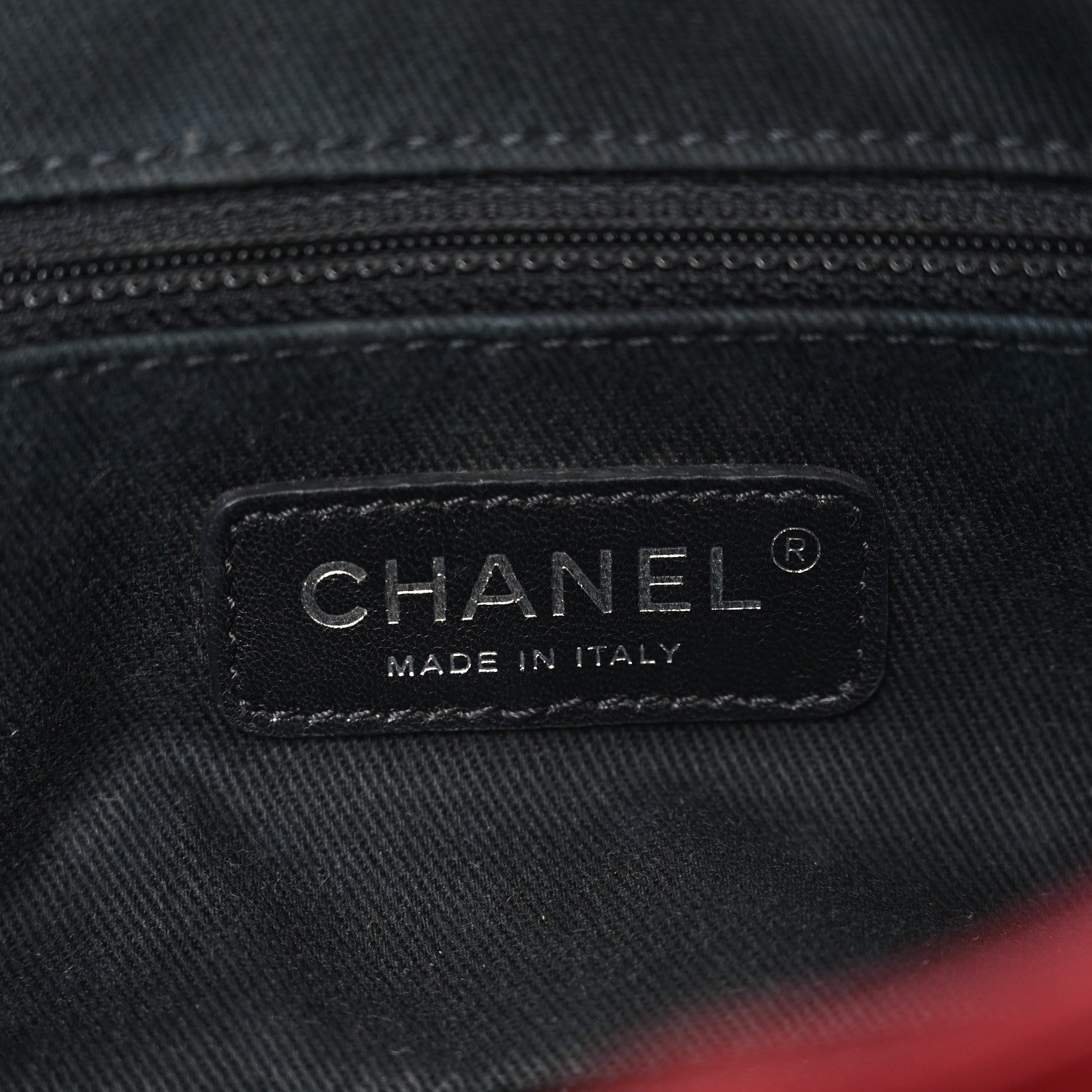 Chanel Glazed Calfskin Quilted Small Duo Color Flap Red 6 of 10