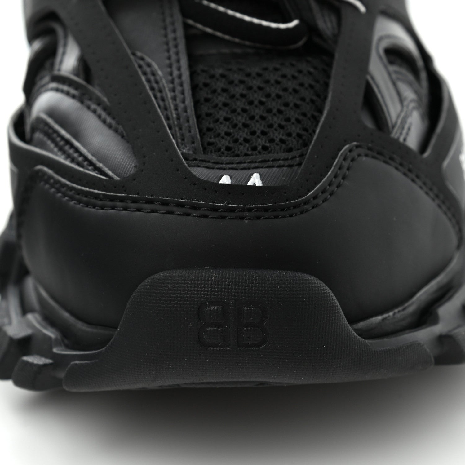 Balenciaga Mesh Nylon Mens Track Hike Sneakers 44 Black 9 of 9