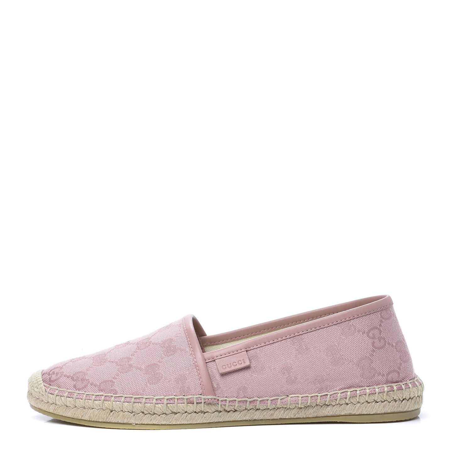 Monogram Espadrilles 38.5 Soft Pink