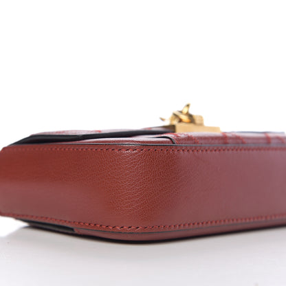 Givenchy Goatskin Quilted GV3 Mini Pocket Convertible Bag Brown 7 of 9