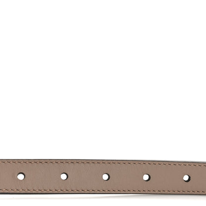 Gucci Calfskin Double G 20mm Belt 75 30 Porcelain Rose 3 of 6