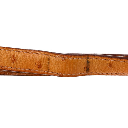 Hermes Ostrich Berlingot 23 PM Saffron 12 of 12