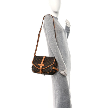 Louis Vuitton Monogram Saumur MM 2 of 13