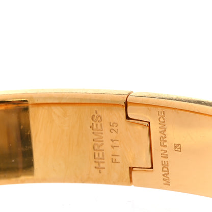 Hermes Enamel Narrow Clic Clac H Bracelet PM White 4 of 4