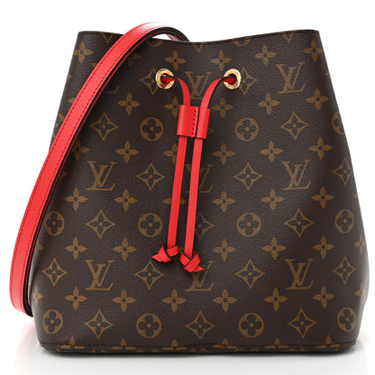 Louis Vuitton LOUIS VUITTON Monogram Neonoe MM Coquelicot 1 of 10