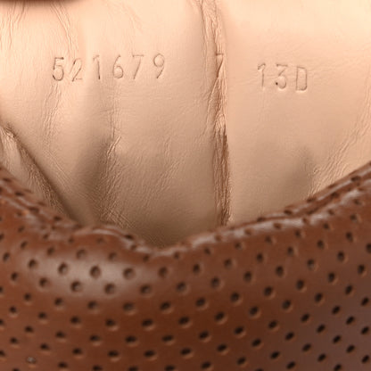 Gucci X SEGA Suede Calfskin GG Monogram Mens Flashtrek High-Top Sneakers 7 New Cuir Beige Ruggine 7 of 8