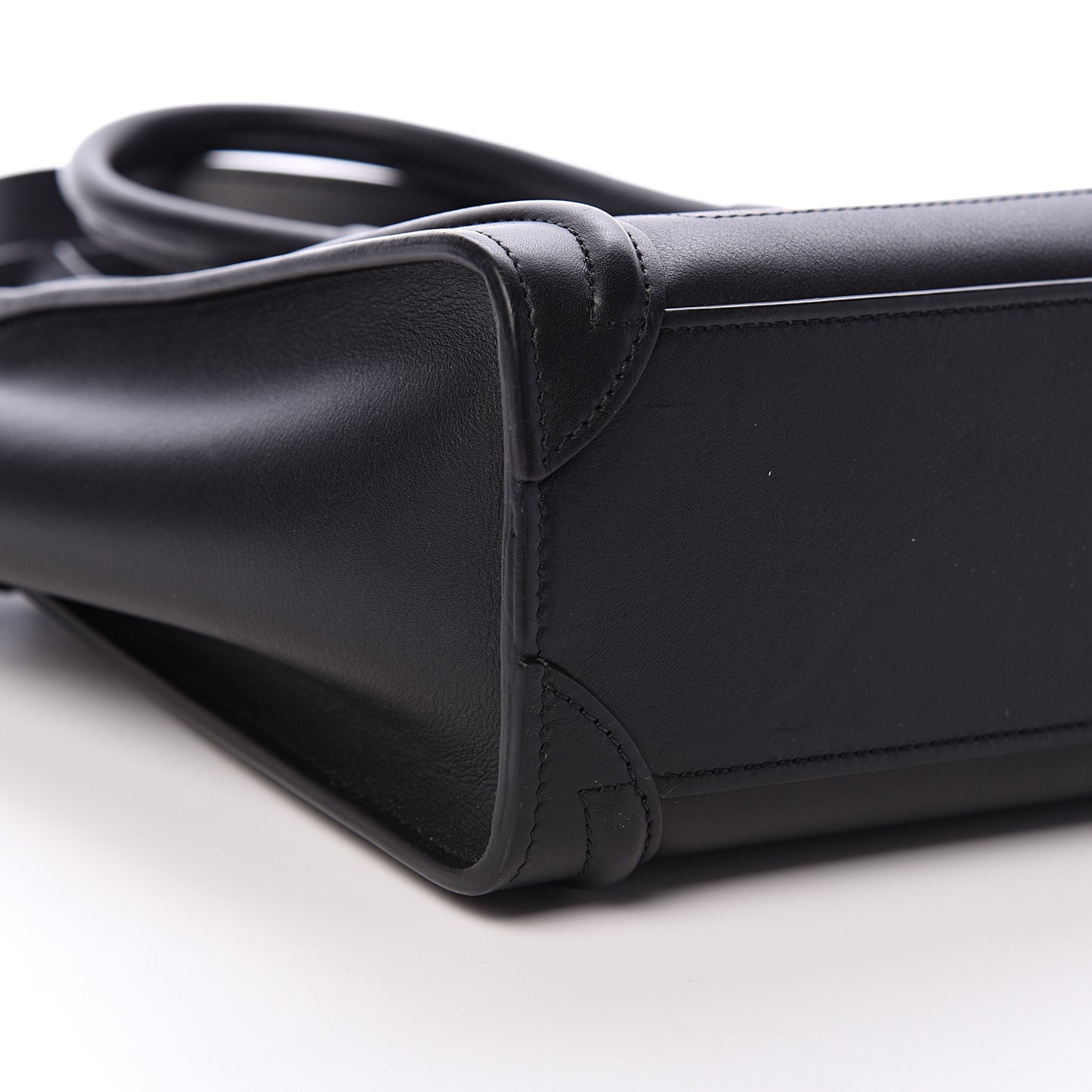 Smooth Calfskin Nano Luggage Black
