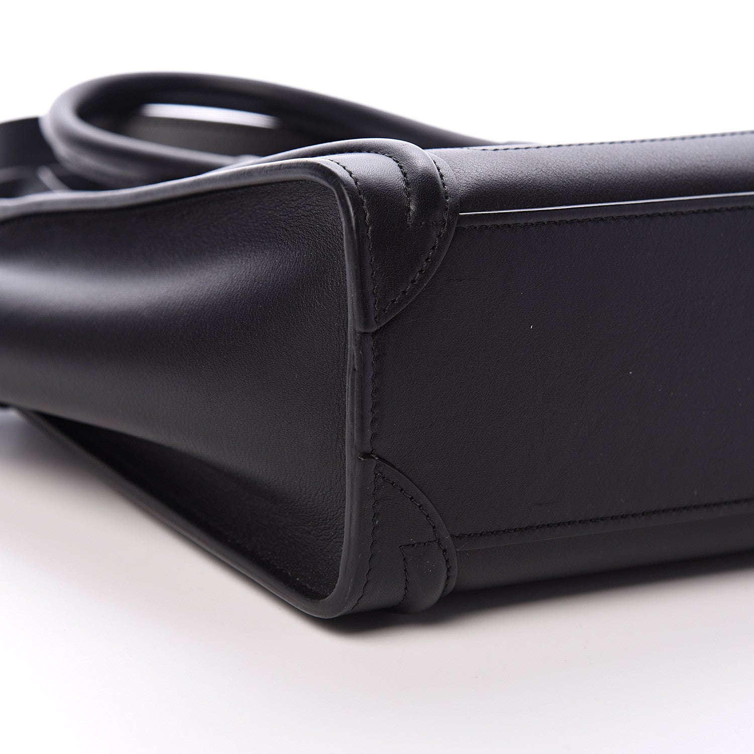Celine Smooth Calfskin Nano Luggage Black 10 of 13