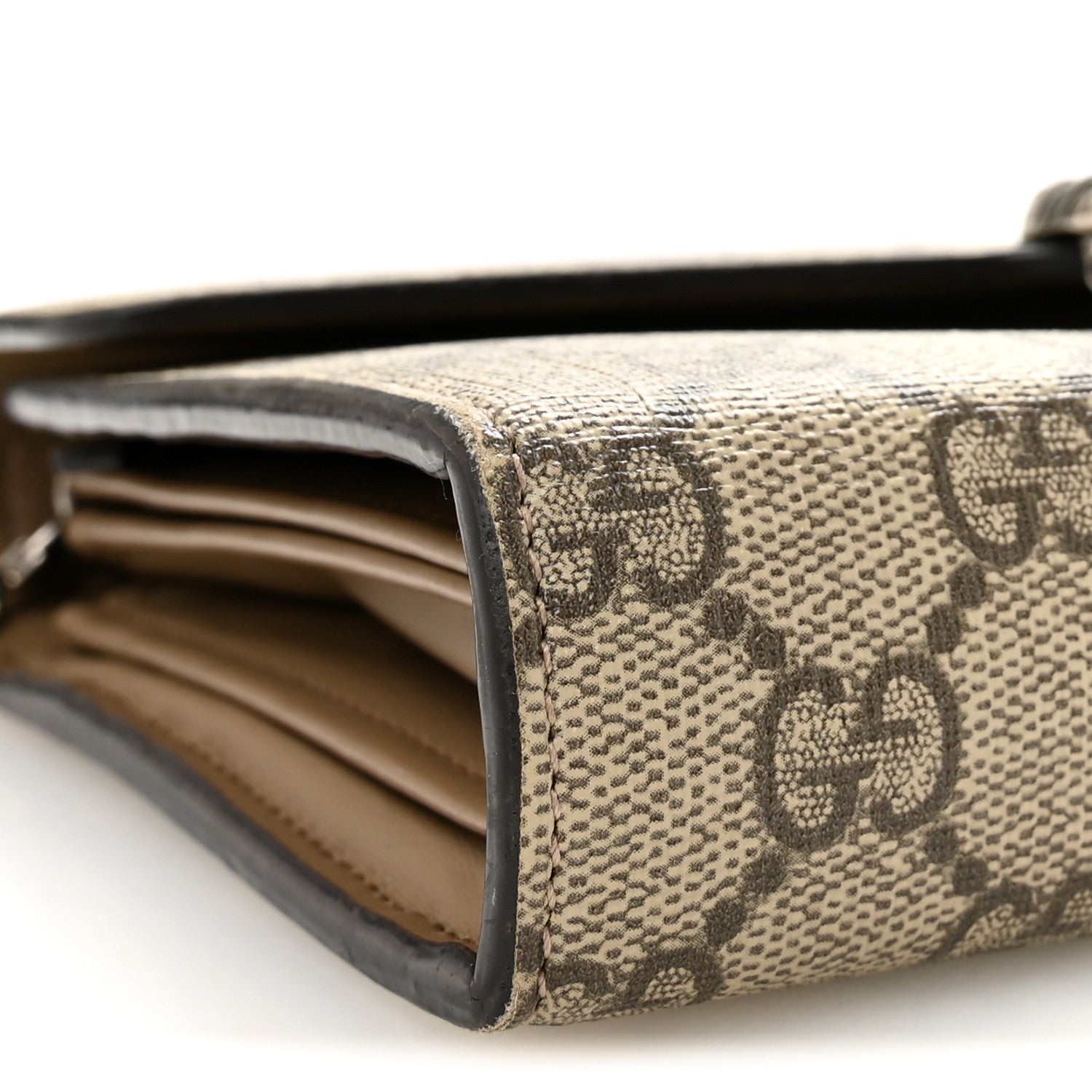 Gucci GG Supreme Monogram Mini Dionysus Chain Wallet 9 of 11