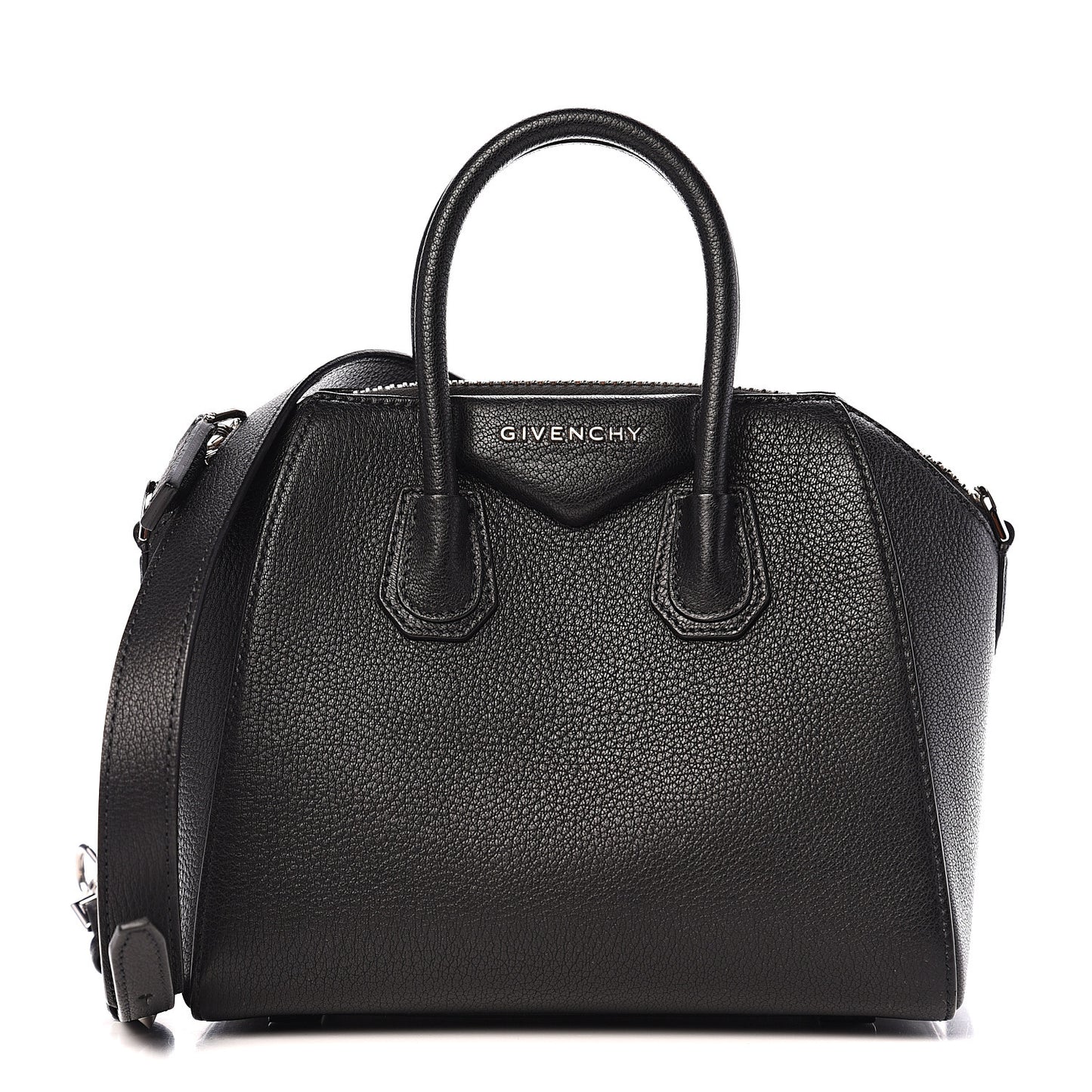Sugar Goatskin Mini Antigona Black