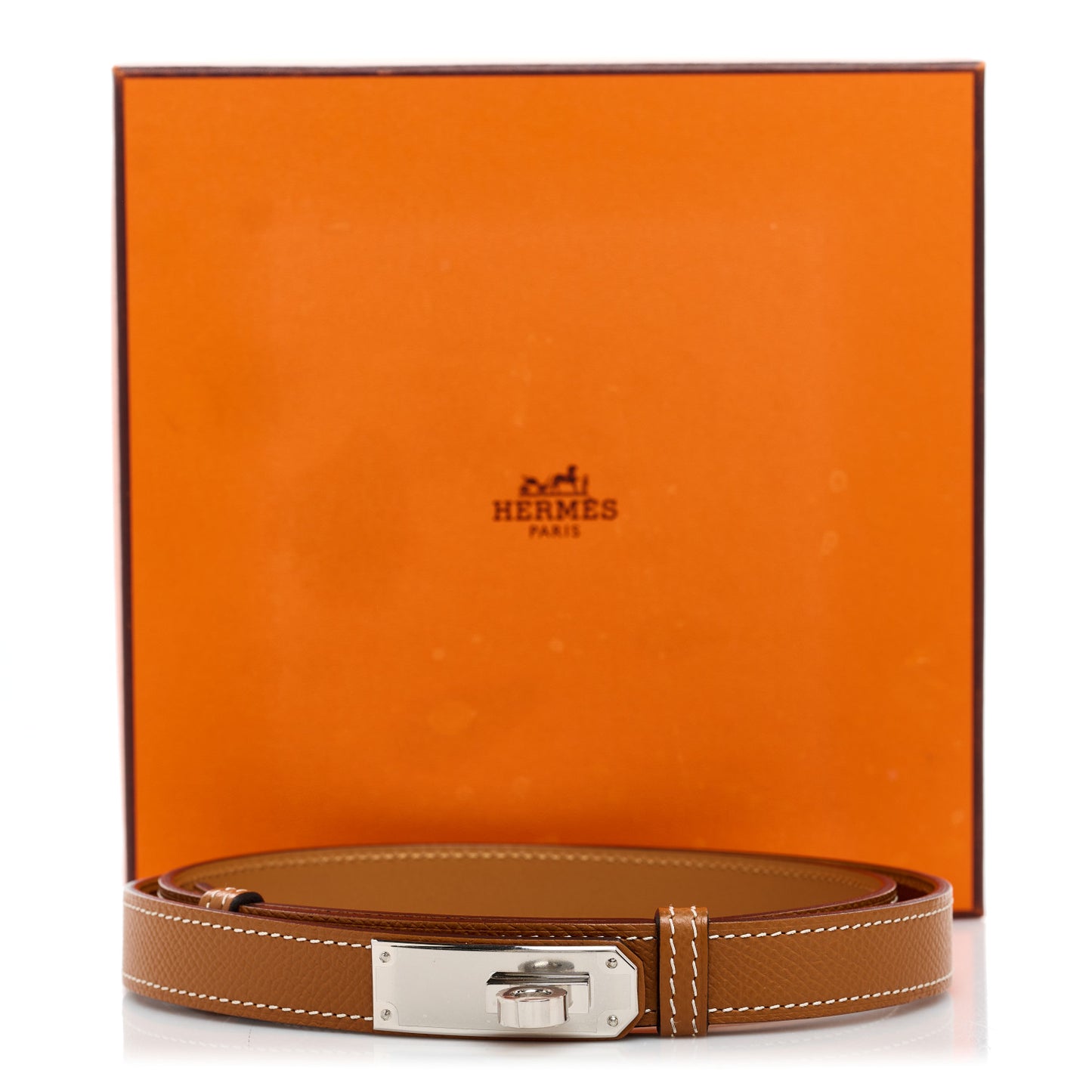 Epsom Kelly Belt Gold
