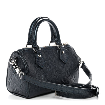 Louis Vuitton Empreinte Monogram Nano Speedy Shimmery Ink 3 of 9