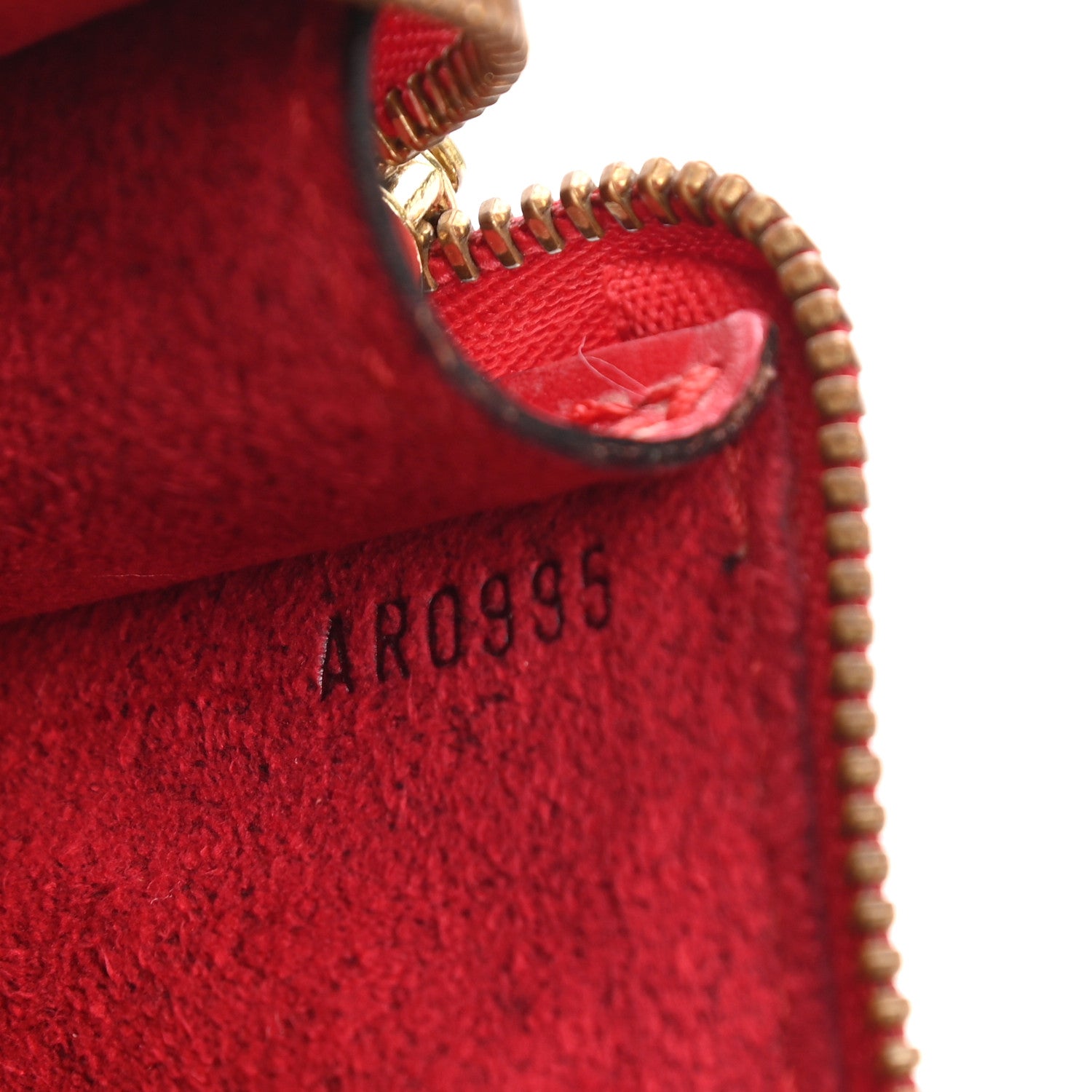 Louis Vuitton Epi Pochette Accessories 24 Castillan Red 6 of 11