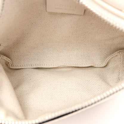 Gucci Calfskin GG Tennis Embossed Belt Bag Mystic White 5 of 11