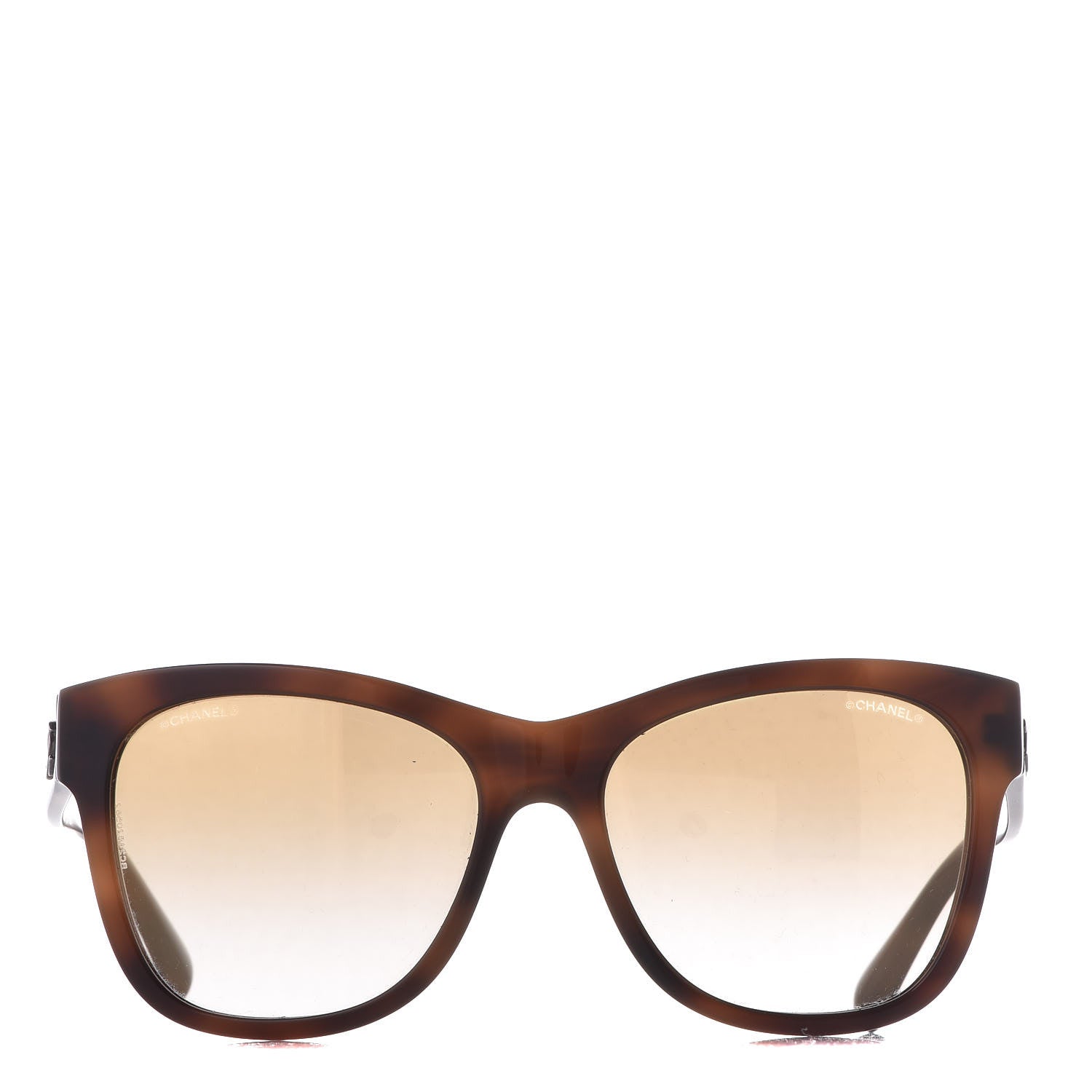Chanel Acetate Square Sunglasses 5380 Brown 3 of 10