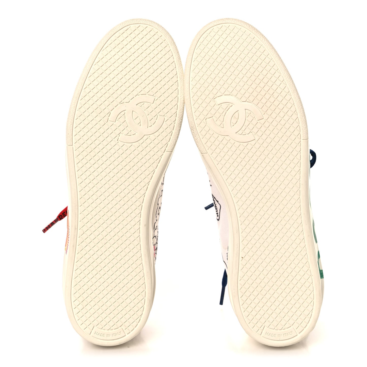 x Pharrell Williams Canvas Womens Sneakers 38 White Multicolor