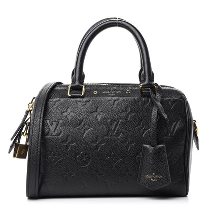 Louis Vuitton Empreinte Speedy Bandouliere 20 NM Black 1 of 11