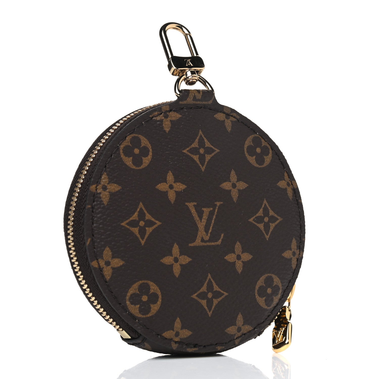 Louis Vuitton Monogram Multi Pochette Accessories Round Coin Purse 2 of 4