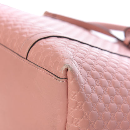 Gucci Soft Microguccissima Large Dome Satchel Soft Pink 11 of 14