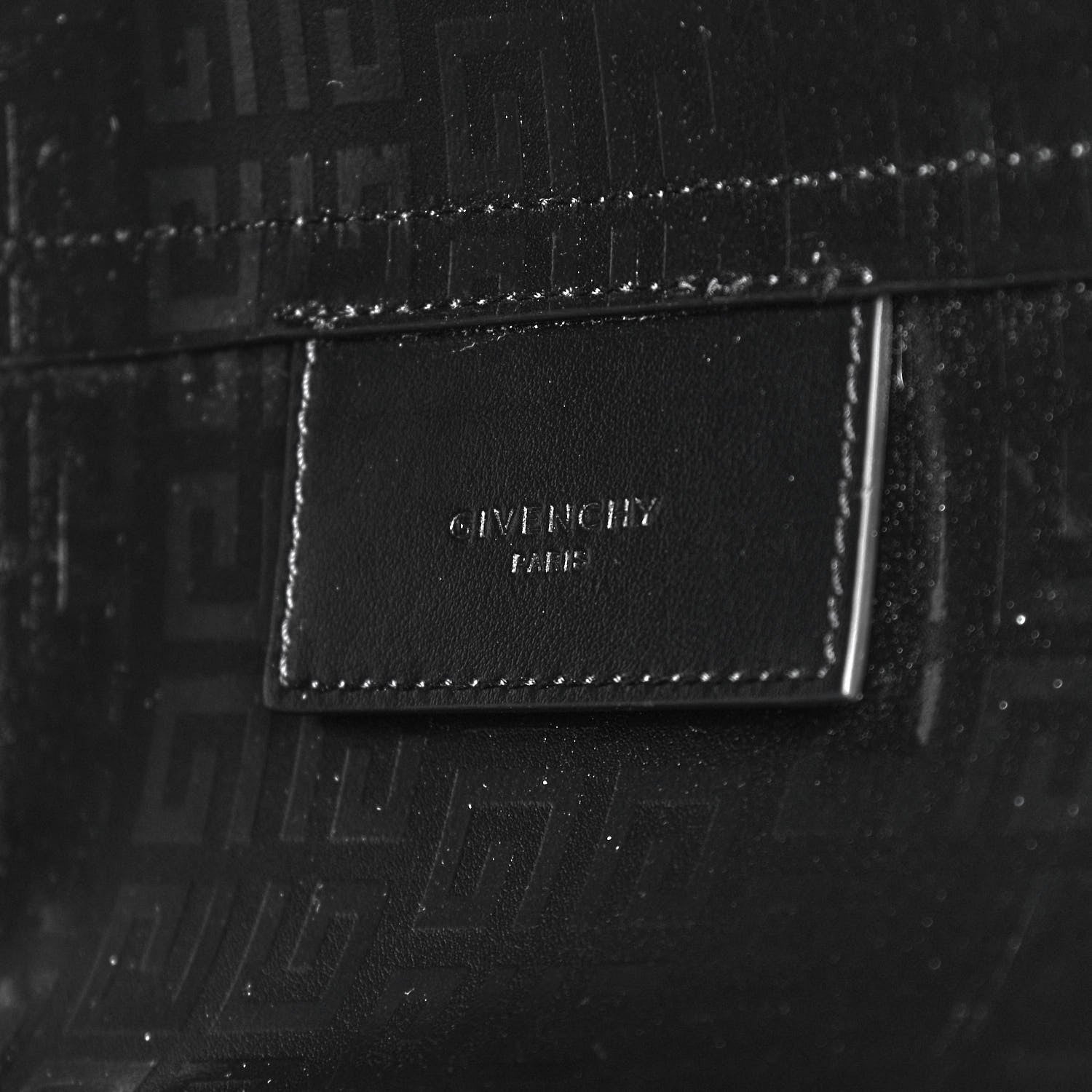 Givenchy Smooth Calfskin Logo Tote Black 7 of 12