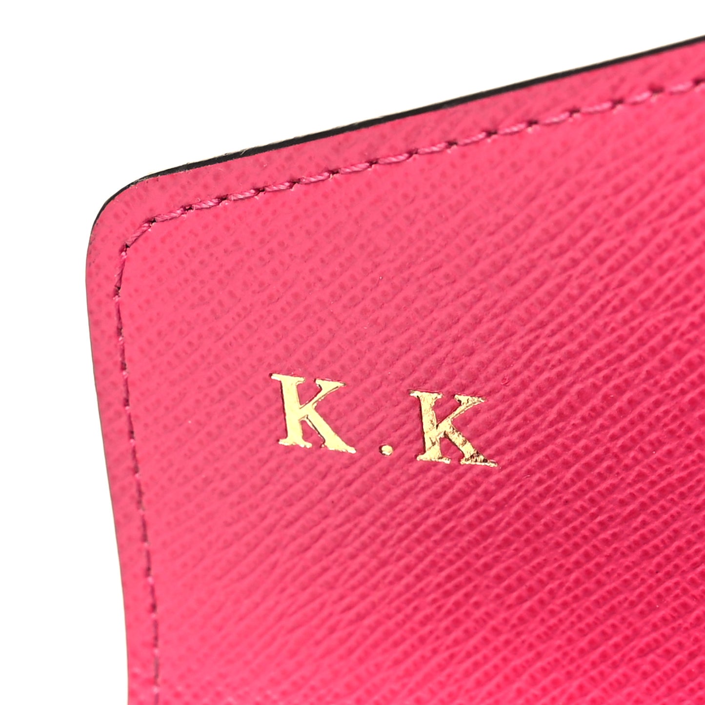 Monogram Travel Stickers Sarah Wallet