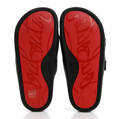 Christian Louboutin Daddy Pool Spike Sandals 38 Black 6 of 11