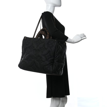 Louis Vuitton Econyl Monogram Pillow Giant Onthego GM Black 2 of 8