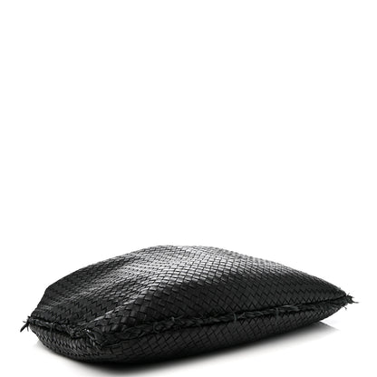 Bottega Veneta Nappa Intrecciato Fuzzy Maxi Veneta Hobo Black 4 of 14