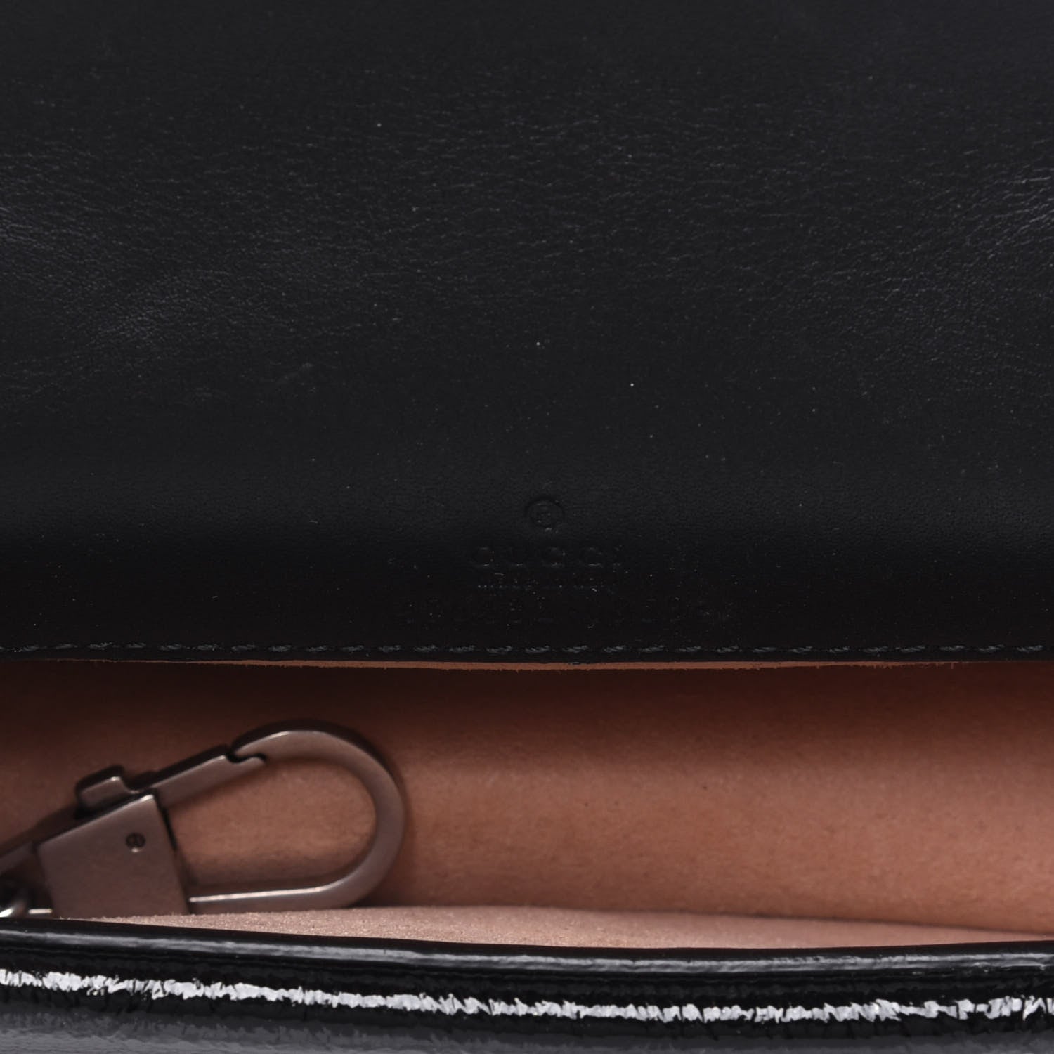 Gucci Velvet Skipper Crystal GG Monogram Super Mini Dionysus Shoulder Bag Brown Black Black Diamond 5 of 13