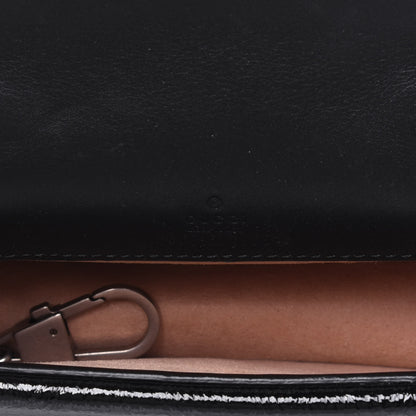 Gucci Velvet Skipper Crystal GG Monogram Super Mini Dionysus Shoulder Bag Brown Black Black Diamond 5 of 13