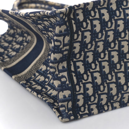 Christian Dior Oblique Large Book Tote Blue Multicolor 7 of 11