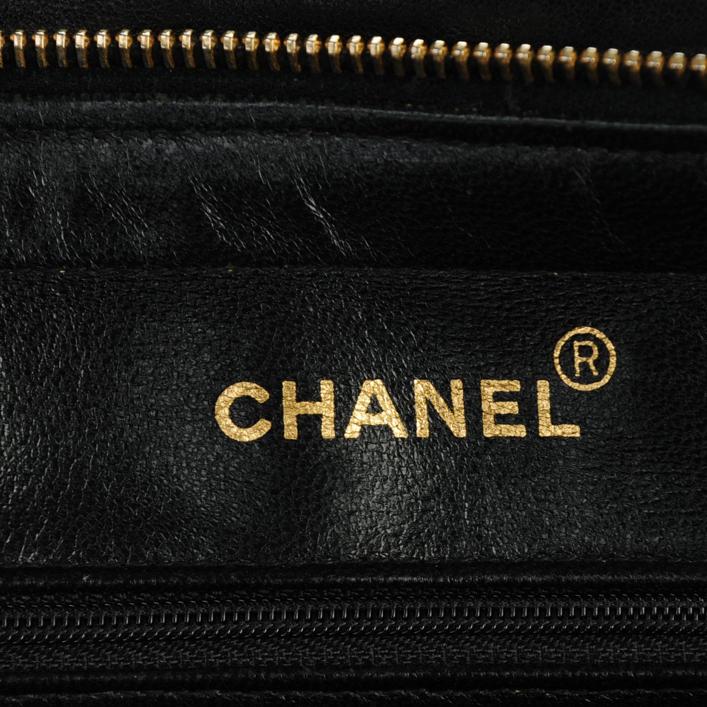 Lambskin Quilted Shoulder Bag Black