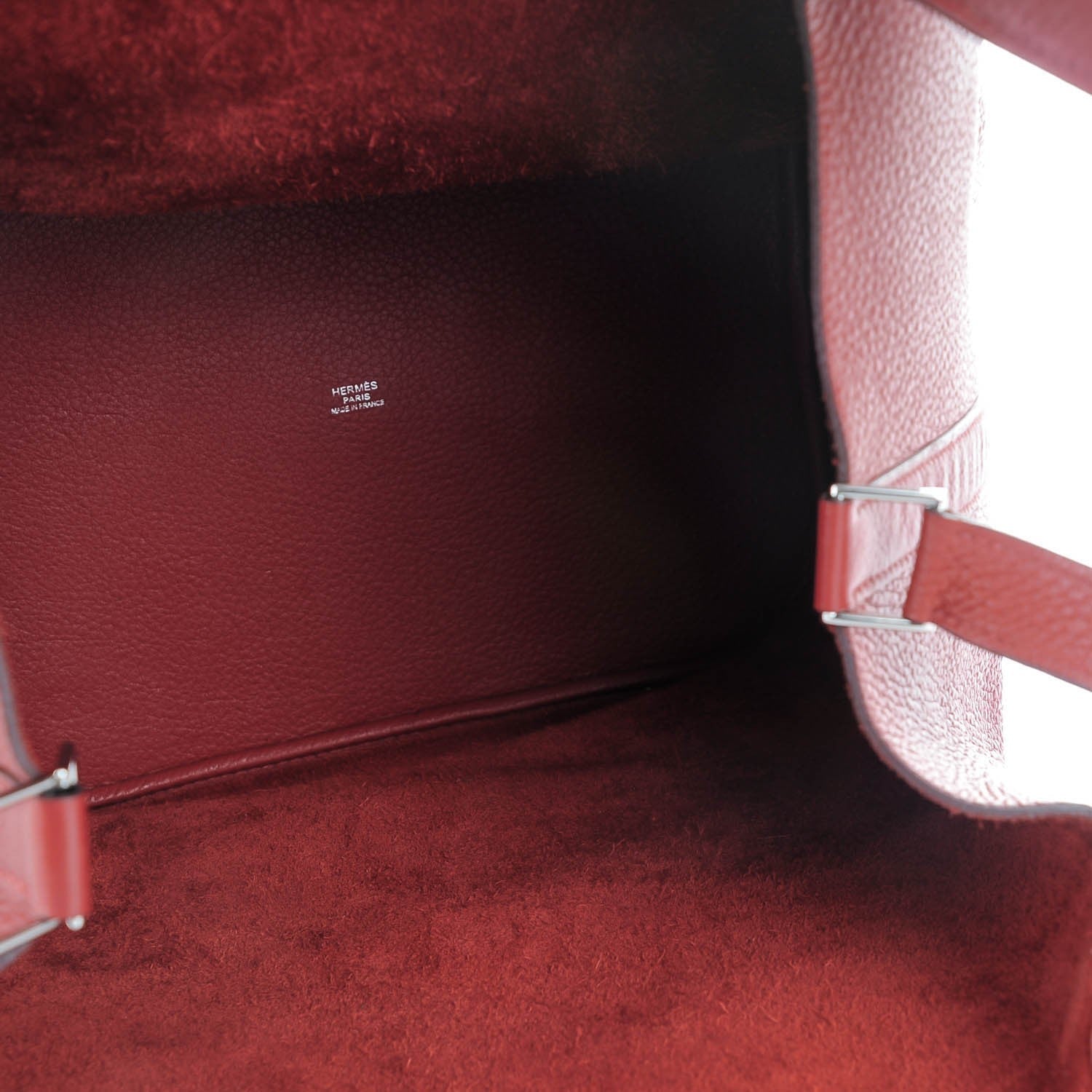 Hermes Taurillon Clemence Picotin Lock TGM Sienne 5 of 9