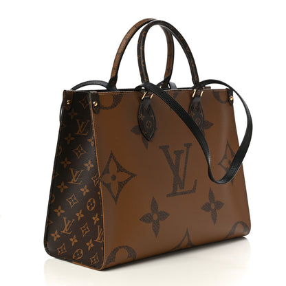 Louis Vuitton Reverse Monogram Giant Onthego MM 3 of 10