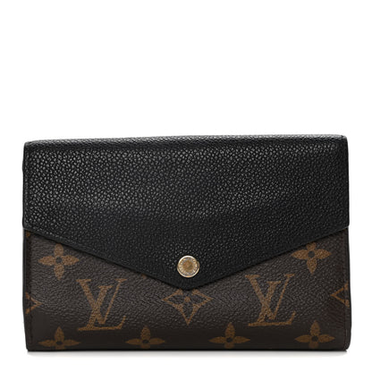 Louis Vuitton Monogram Pallas Compact Wallet Black 1 of 13