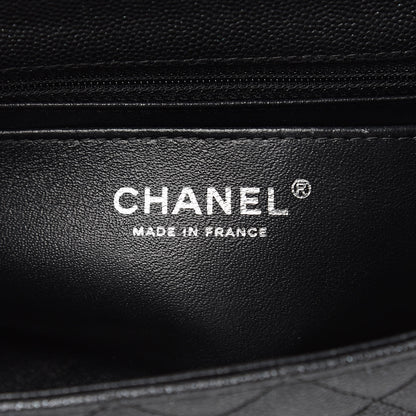 Chanel Iridescent Caviar Quilted Mini Rectangular Flap Black 7 of 11