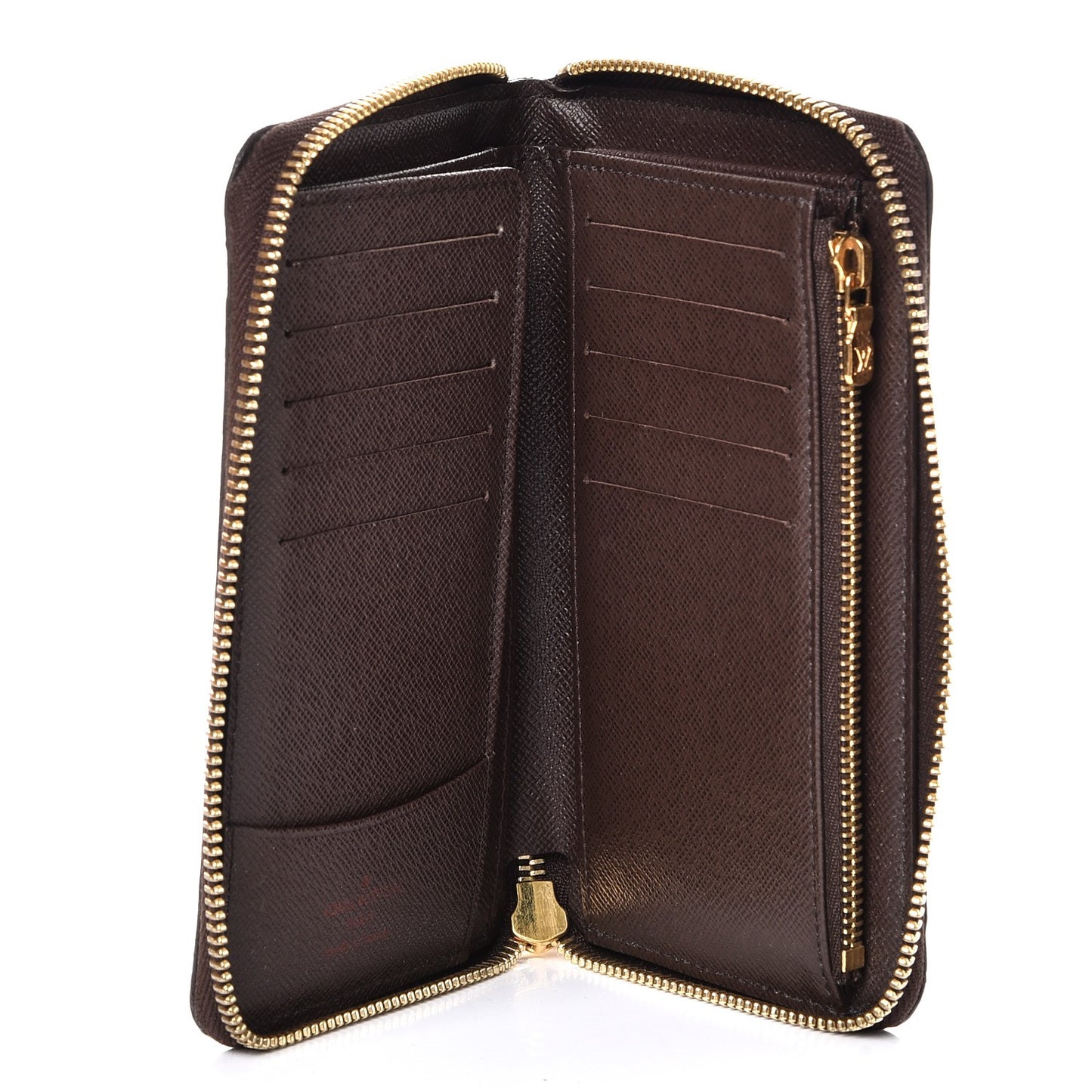 Damier Ebene Compact Zippy Wallet
